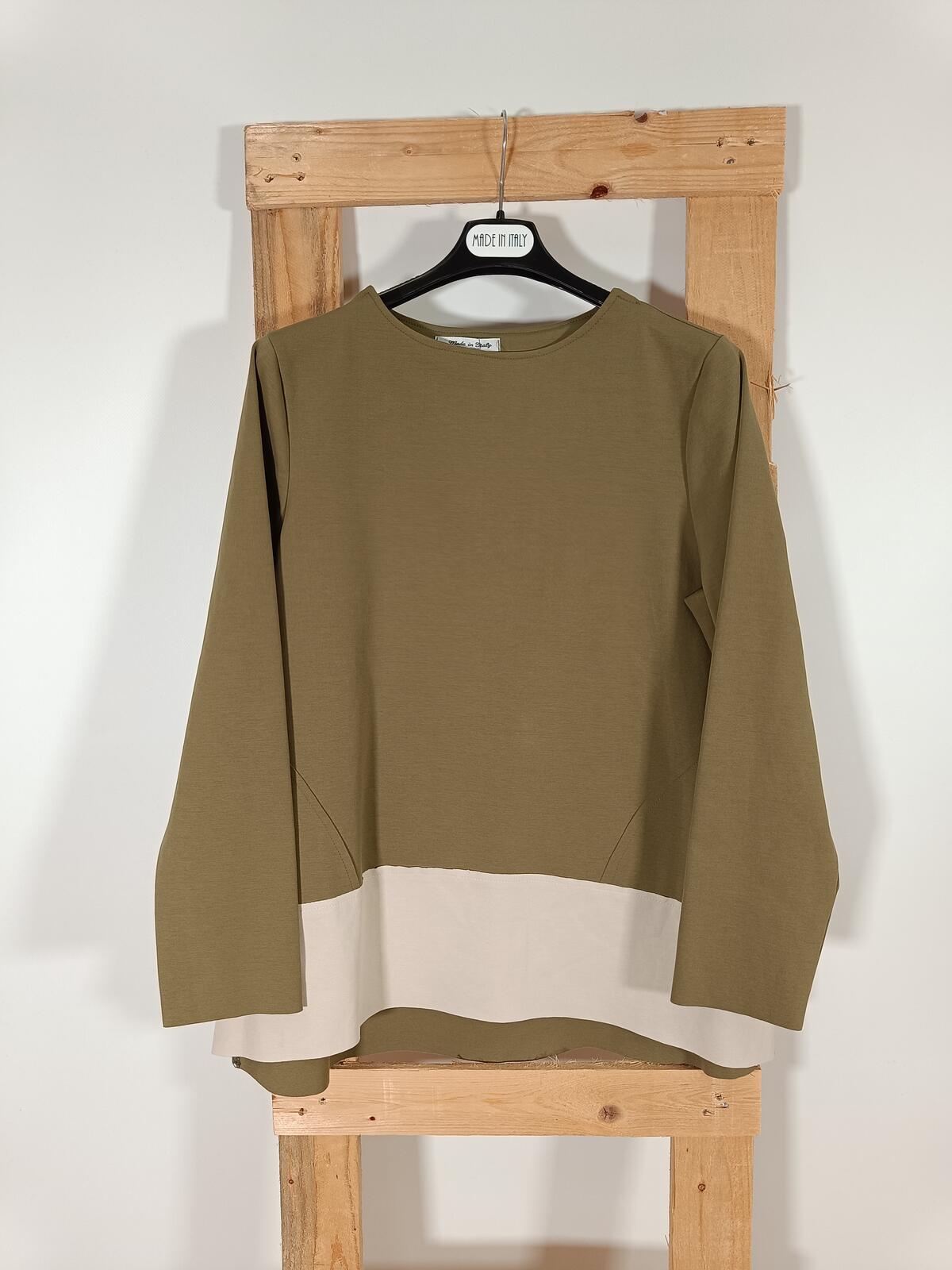 MAGLIA CONFORMATA DONNA M/L PE20257220/EL Tellini S.r.l. Ingrosso Abbigliamento